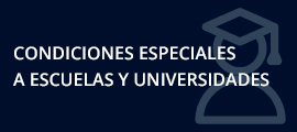 Conditions spéciales pour les écoles et universités Conditions spéciales pour les écoles et universités